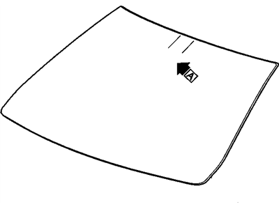 GM 20882460 Windshield Asm