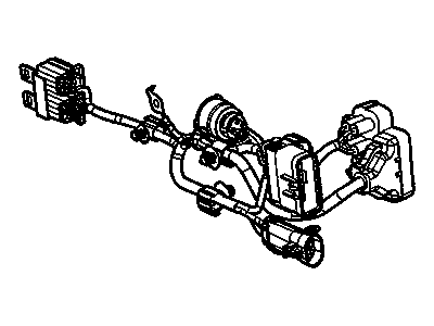 GM 19178100 Harness Asm,Auto Level Control Wiring