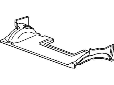 GM 10332565 Trim Assembly, Rear Compartment Floor Panel *Shale