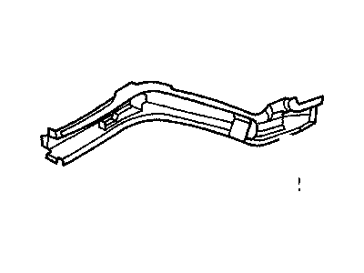 GM 22576796 Rail Assembly, Engine Compartment Side Right