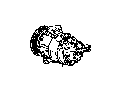 GM 15922970 Air Conditioner Compressor Assembly