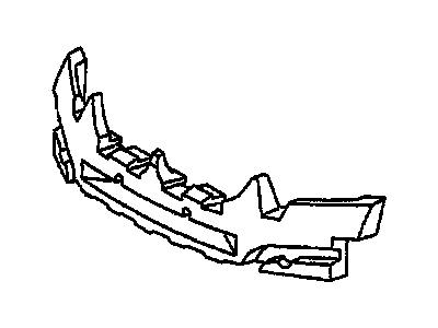 GM 88973775 Absorber,Front Bumper Fascia Energy