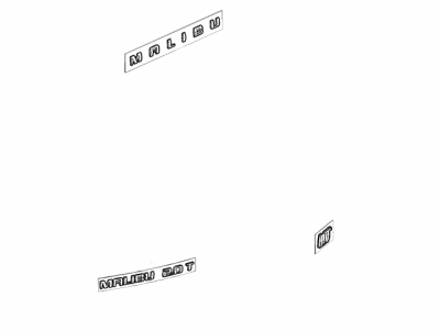 2021 Chevrolet Malibu Emblem - 84411085