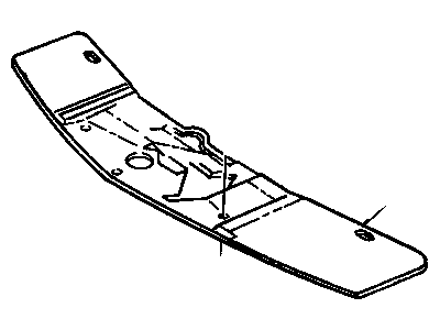 GM 3524160 Fil, Headlamp & Radiator Grille Mtng Panel