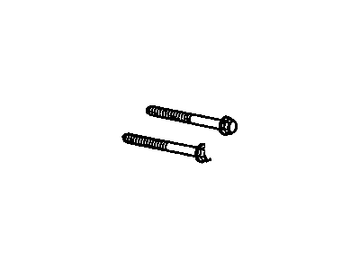 GM 11588735 Bolt, Heavy Hx Acorn Flange Head