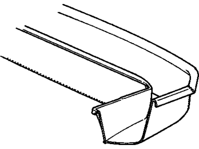 GM 12331114 Well Asm,Folding Top