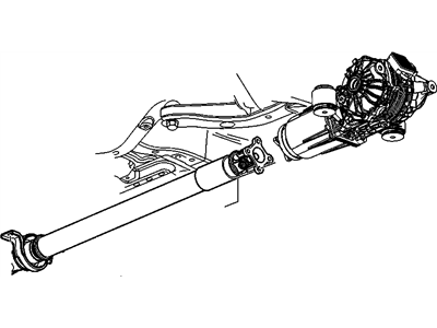 Pontiac Drive Shaft - 19355361