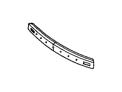 GM 10041163 Bar Assembly, Front Bumper Imp