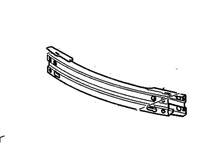 GM 25911829 Bar Assembly, Front Bumper Imp