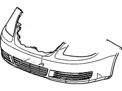 2010 Pontiac G5 Bumper - 19120185