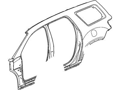 GM 23452497 Frame Assembly, Body Side