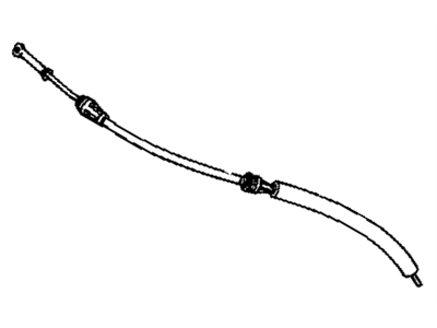 1985 Cadillac Deville Throttle Cable - 1626647