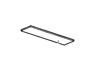 GM 20922283 Deadener, Roof Panel Rear