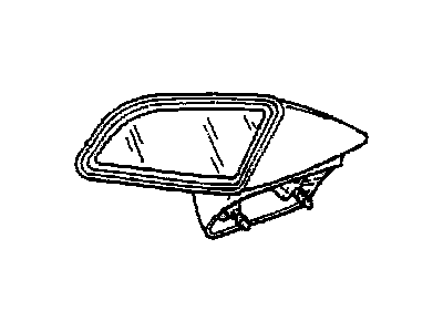 GM 20603151 Mirror,Outside Rear View