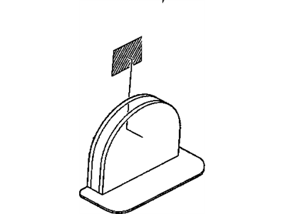 GM 52372044 Label, Jack Usage