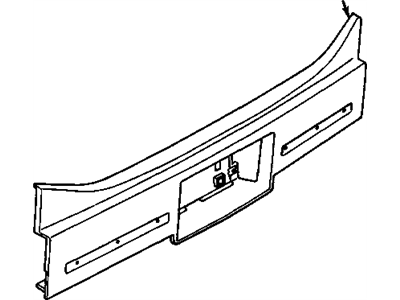 GM 20644831 Panel Assembly, Finish Rear End Source: P