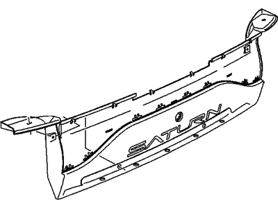 GM 21111358 Panel,Rear Compartment Lid