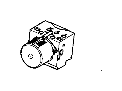 2013 Chevrolet Silverado ABS Control Module - 20927956