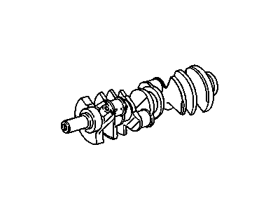 1987 Cadillac Deville Crankshaft - 1645227