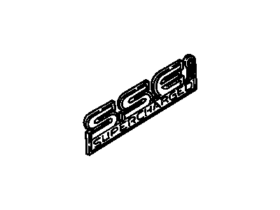 1998 Pontiac Bonneville Emblem - 25661177