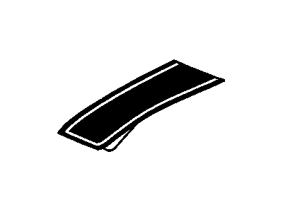 GM 15961832 STRIPE, Hood Panel Ornamentation