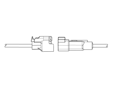 2016 Cadillac ATS Engine Wiring Harness Connector - 19353580