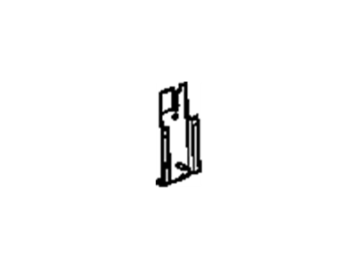 GM 22651555 Bracket, Front End Lower Tie Bar Outer Lh