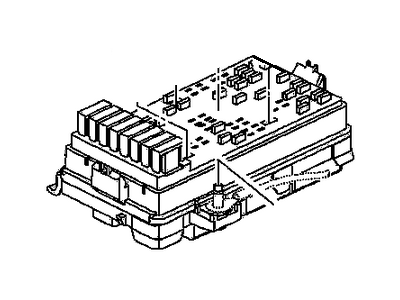 GM 22663762 Block Asm,Engine Wiring Harness Junction