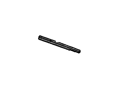 GM 15789882 Sealing Strip, Rear Side Door Window Inner