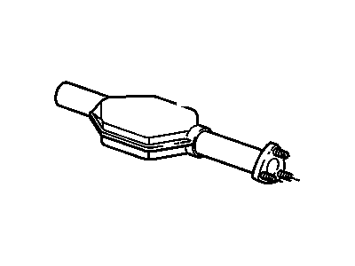 GM 15070544 Converter Assembly, Catalytic (W/ Exhaust Manifold Pipe)*Marked Print