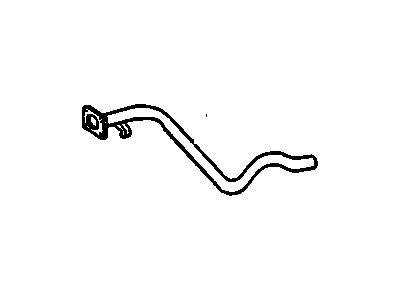 GM 90412154 Exhaust Pipe