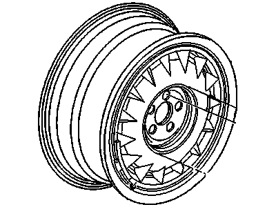 1997 Buick Riviera Spare Wheel - 9592762