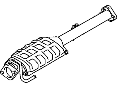 1999 Chevrolet Tracker Catalytic Converter - 91176565