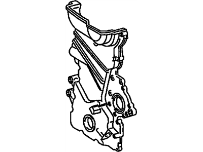 Pontiac Vibe Timing Cover - 19205314