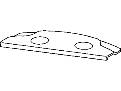 GM 22599600 TRIM, Rear Seat to Back Window Panel