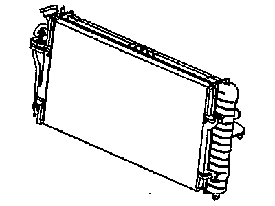 1997 Buick Park Avenue A/C Condenser - 52484260