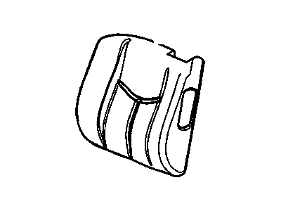 2005 Cadillac Escalade Seat Cushion Pad - 88941604