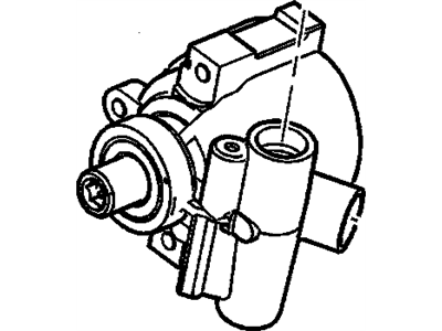 Buick Rainier Power Steering Pump - 19418527