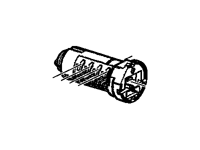 GM 25979745 Cylinder Kit, Front Side Door Lock (Uncoded)