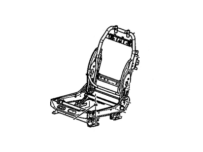 GM 15850053 Frame Assembly, Driver Seat 2Way