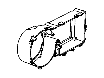 GM 52463361 Case,Evap Inlet