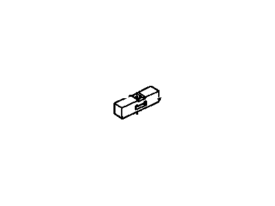 GM 15592575 Insulator, Torsion Bar Support