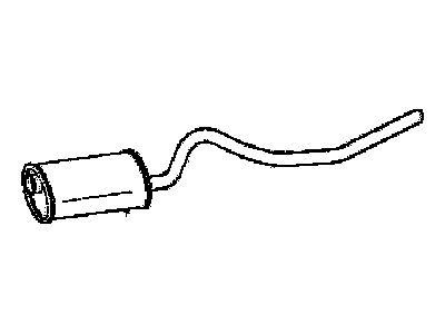 1987 Oldsmobile Cutlass Exhaust Pipe - 22526205