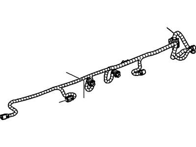 GM 15838240 Harness Assembly, Back Up Alarm Wiring