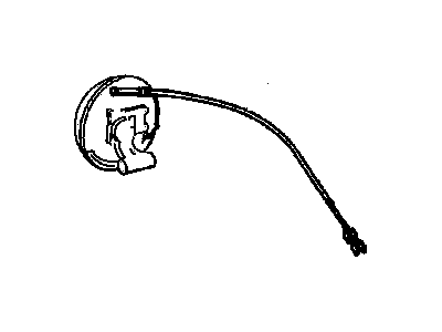 1998 Cadillac Seville Parking Brake Cable - 25640422