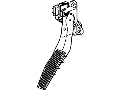 GM 25778568 Pedal,Accelerator(W/Position Sensor)