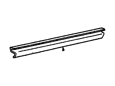 1987 Oldsmobile Calais Door Seal - 20448020