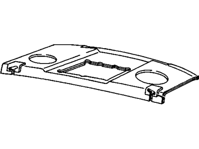 GM 10153197 BEZEL, Seat Belt