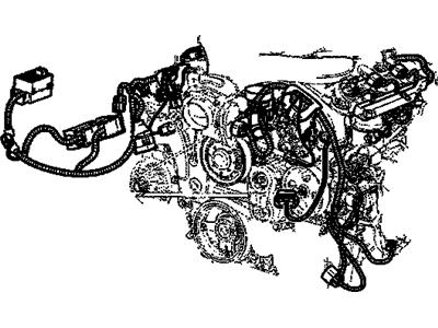 GM 92220489 Harness Assembly, Engine Wiring.