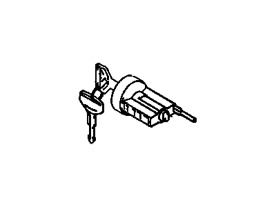 1992 Chevrolet Prizm Ignition Lock Assembly - 94848757